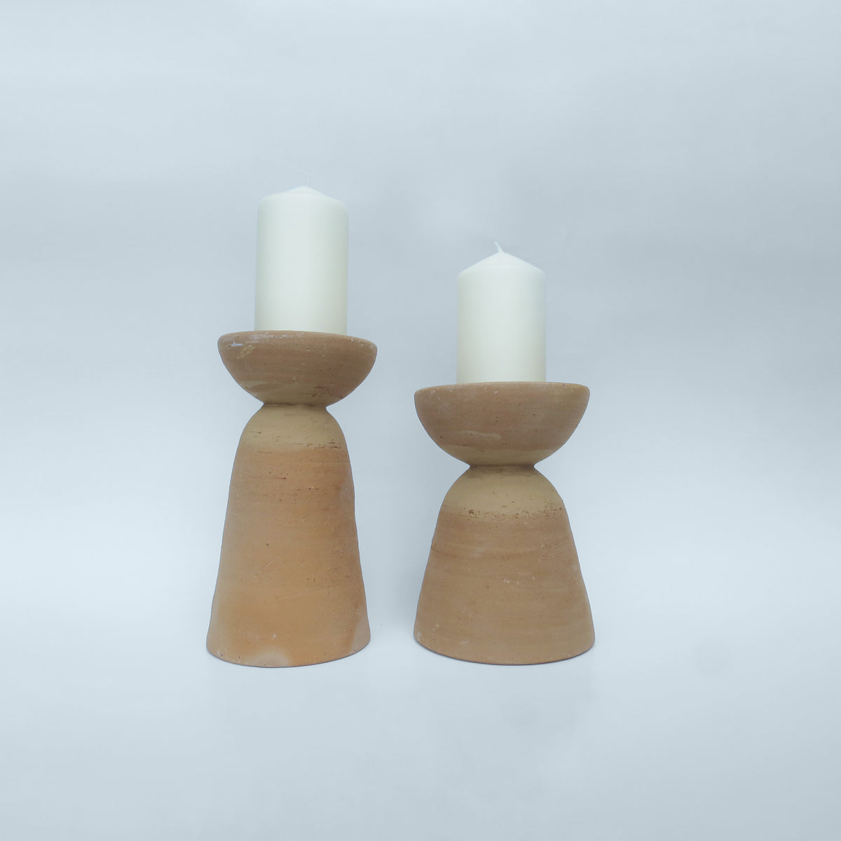 Azuero Clay Candle Holders