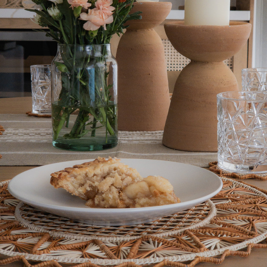 Fall Rattan Placemat and Coaster